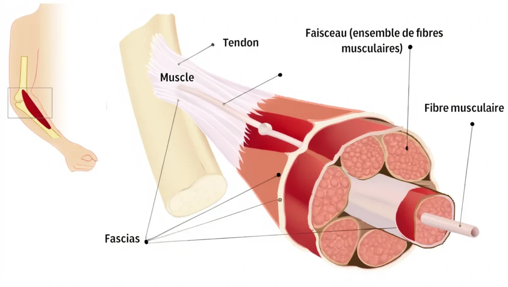 illustration explicative des fascias