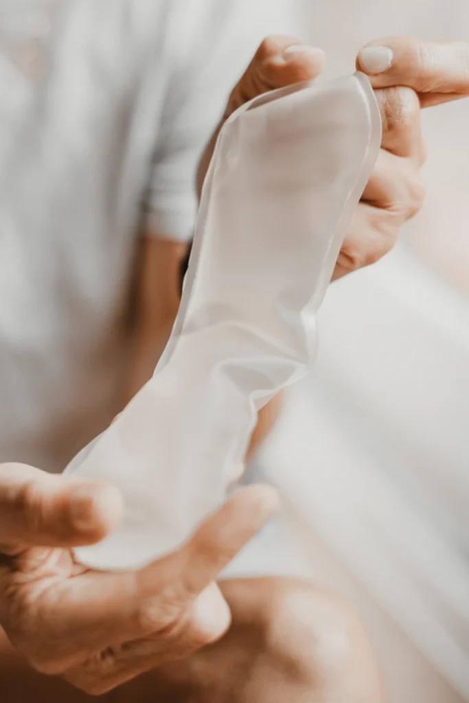 poche de gel cryothérapie